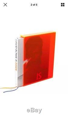 David Bowie V&A Orange Edition Signed Book. Deluxe Edition. Hand Signed By Bowie