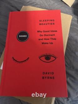 David Byrne SIGNED Sleeping Beauties Book Hardback Talking Heads New