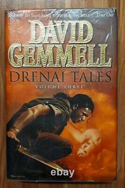 David Gemmell Drenai Tales Volume Three Rare Hardback Signed Limited Edition
