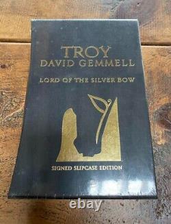 David Gemmell Troy Lord of the Silver Bow Signed HB Slipcase Edition Sealed