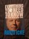 David Icke Hand Signed Everything You Need to Know but Have Never Been Told