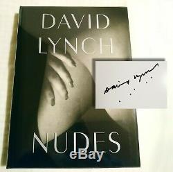 David Lynch Signed/Autographed, Nudes Book 1st Edition Hardcover NEW