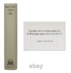 Death of Virgil by Hermann Broch 1945 1st + SIGNED translator card, facsimile DJ