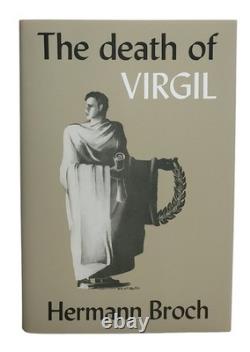 Death of Virgil by Hermann Broch 1945 1st + SIGNED translator card, facsimile DJ