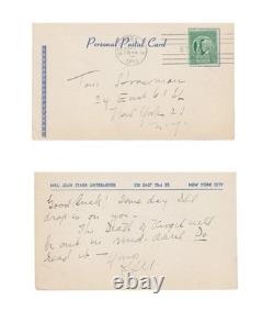 Death of Virgil by Hermann Broch 1945 1st + SIGNED translator card, facsimile DJ