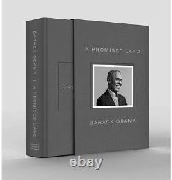 Deluxe Edition President Barack Obama Signed Book Autograph A Promised Land Book