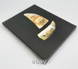 Deluxe Signed Edition Book Scrimshaw and Scrimshanders by Norman Flayderman