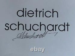 Dietrich Schuchardt Signed 1973-1990 Retrospektive Ltd, Edition Book (1995)