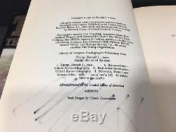 Donald Trump Signed Autograph The Art Of The Deal 1st Edition Book 1987 Jsa Coa
