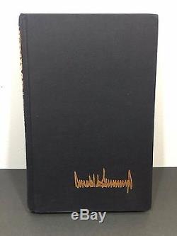 Donald Trump Signed Autograph The Art Of The Deal 1st Edition Book 1987 Jsa Rare