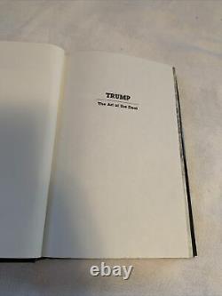Donald Trump Signed Book The Art Of The Deal Official 2016 Election Edition