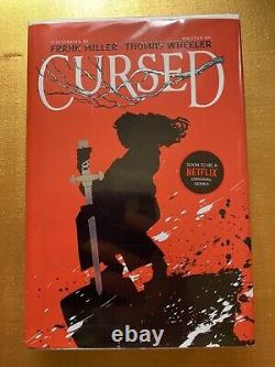 Double SIGNED Cursed. T Wheeler (Author) & F Miller (Illust). 1st/HB/DJ/2019