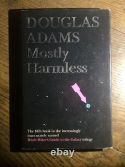 Douglas Adams Mostly Harmless SIGNED Hardcover 1st Edition/Print 1992