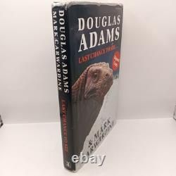 Douglas Adams Signed First Edition Book Last Chance to See 1990 Hardback With DJ