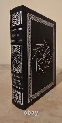ELANTRIS 10th Anniversary Edition Brandon Sanderson Signed Leather Bound Book