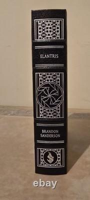 ELANTRIS 10th Anniversary Edition Brandon Sanderson Signed Leather Bound Book