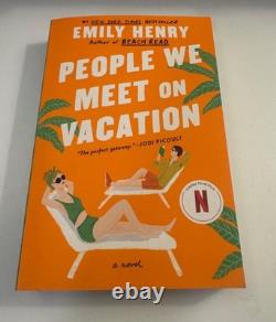 EMILY HENRY Autographed People We Meet on Vacation 1st Edition Book SIGNED AUTO