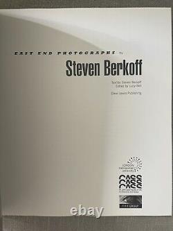 East End Photographs (Signed by Berkoff) Berkoff, Steven Hardcover First Edition