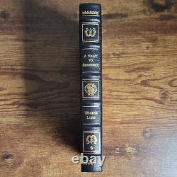 Easton Press A Night to Remember Walter Lord Signed Leather Collector Illustrat
