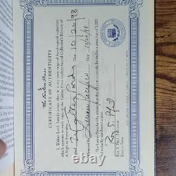 Easton Press A Night to Remember Walter Lord Signed Leather Collector Illustrat