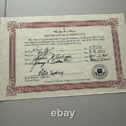 Easton Press Essential American Book Signed Newt Gingrich Jackie Cushman COA Easton Press Essential American Book Signed Newt Gingrich Jackie Cushman COA