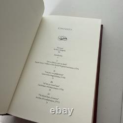 Easton Press Essential American Book Signed Newt Gingrich Jackie Cushman COA