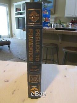 Easton Press SIGNED 1st EDITION Book Isaac Asimov PRELUDE TO FOUNDATION Sci Fi