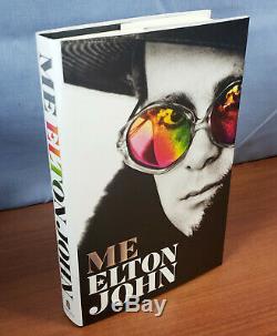 Elton John ME Signed Autobiography Hardcover Book US EDITION Rocketman FYC Promo