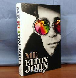 Elton John ME Signed Autobiography Hardcover Book US EDITION Rocketman FYC Promo