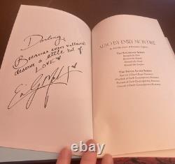 Emily McIntire Hooked Collector's Edition with digital signature VGC Rare