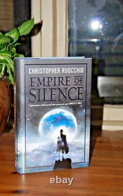 Empire of Silence by Christopher Ruocchio SIGNED LINED & DATED UK HB