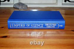 Empire of Silence by Christopher Ruocchio SIGNED LINED & DATED UK HB