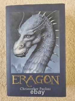 Eragon Book One Christopher Paolini- First Edition Signed with Bookmark strip