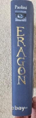 Eragon Book One Christopher Paolini- First Edition Signed with Bookmark strip
