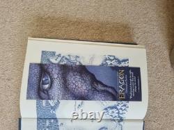 Eragon Book One Christopher Paolini- First Edition Signed with Bookmark strip