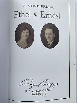 Ethel & Ernest A True Story by Raymond Briggs (1st Edition, Signed, 1998) RARE