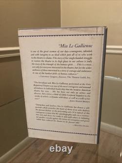 Eva Le Gallienne Signed With A Quiet Heart Autographed 1953 1st Edition Book