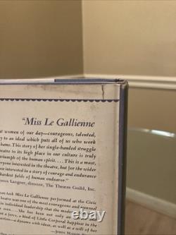 Eva Le Gallienne Signed With A Quiet Heart Autographed 1953 1st Edition Book