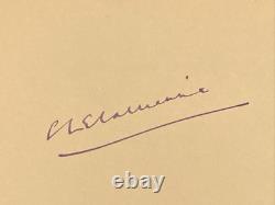 Eva Le Gallienne Signed With A Quiet Heart Autographed 1953 1st Edition Book