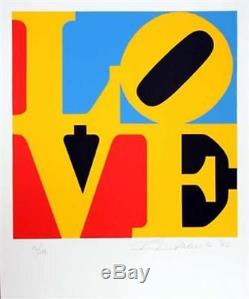 FABULOUS! Robert Indiana, The Book Of Love 6, 1996 Limited Edition Hand Signed