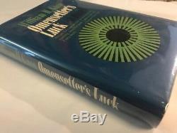 FIRST EDITION SIGNED WILLIAM GASS FIRST BOOK OMENSETTER'S LUCK in dj