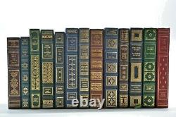 FRANKLIN MINT LEATHER BOOK SIGNED 1st Edition, Lot of 13 Volumes (books)