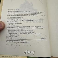 Fablehaven SIGNED Brandon Mull 1st Edition 1st Printing Hardcover Fantasy Book