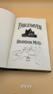 Fablehaven SIGNED Brandon Mull 1st Edition 1st Printing Hardcover Fantasy Book