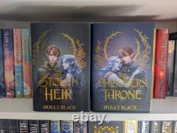 FairyLoot Signed Stolen Heir & Prisoner's Throne Set Holly Black FairyLoot Signed Stolen Heir & Prisoner's Throne Set Holly Black