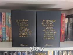 FairyLoot Signed Stolen Heir & Prisoner's Throne Set Holly Black