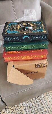 FairyLoot Soulfinders Poison Study Maria V. Snyder SIGNED Shadow Books 4-6