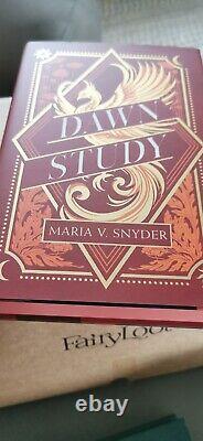 FairyLoot Soulfinders Poison Study Maria V. Snyder SIGNED Shadow Books 4-6