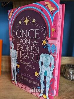 Fairyloot Once Upon A Broken Heart Hand Signed 1st Edition by Stephanie Garber