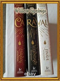 Fairyloot Special Edition Caraval Books Includes All 3 Books Plus Free
